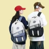 Mochila ultraligera de gran capacidad con barra de tracción ajustable para hombres y mujeres mismo estilo mochila de moda para estudiantes universitarios y universitarios mochila de computadora details Picture